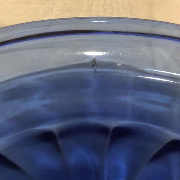 Moderntone vintage cobalt glass bowl - Picture 6 of 6
